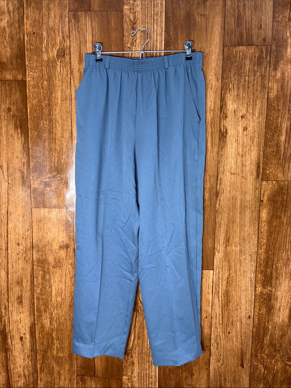 Koret Women’s Elastic Waist Steel Blue Pants